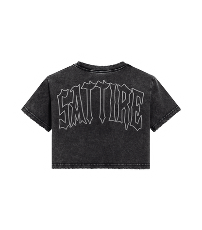 COLLEGE CROPPED TEE