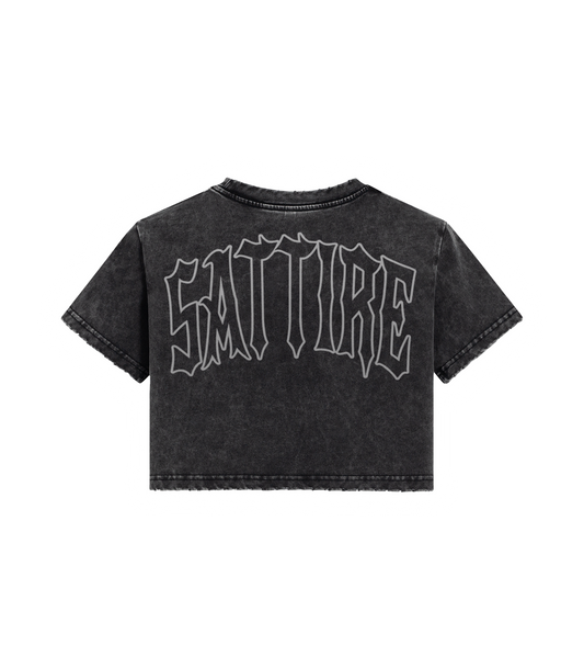 COLLEGE CROPPED TEE