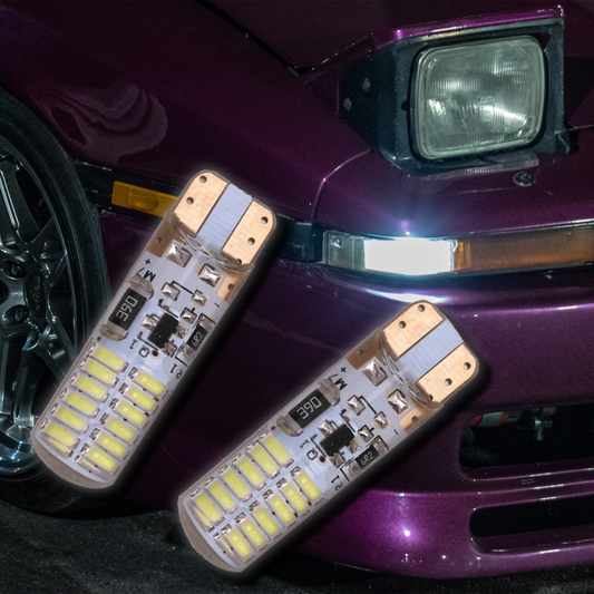 STROBE LED SIDELIGHTS (T10/W5W)