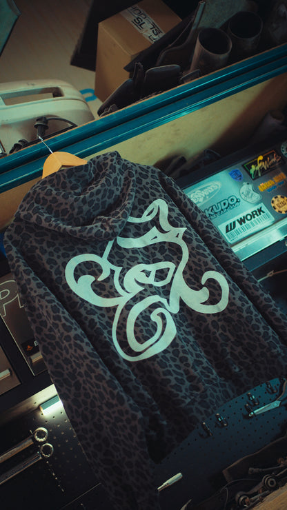 LEOPARD ZIP-UP
