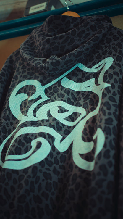 LEOPARD ZIP-UP