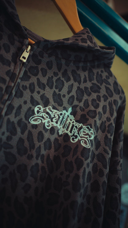 LEOPARD ZIP-UP