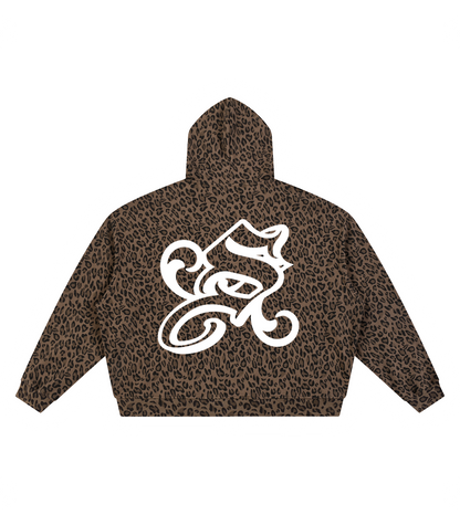 LEOPARD ZIP-UP
