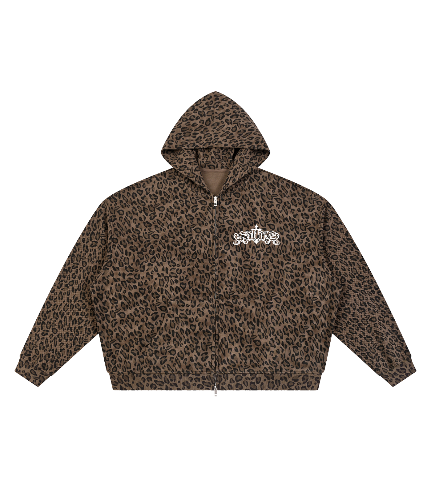 LEOPARD ZIP-UP