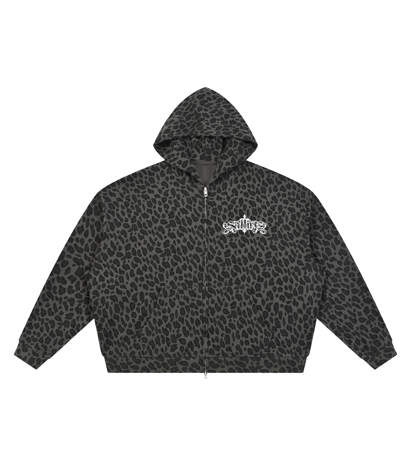LEOPARD ZIP-UP