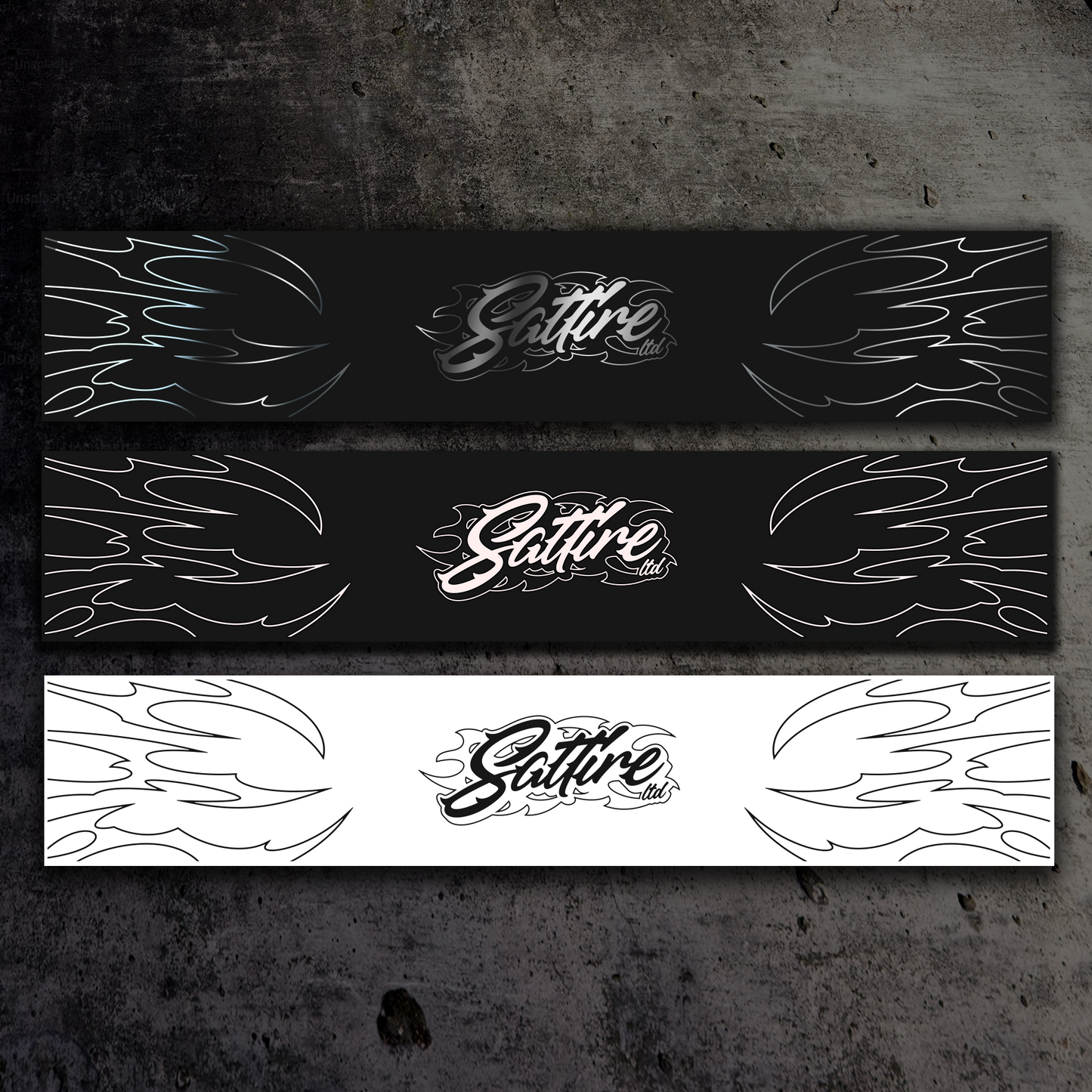 TRIBAL DECAL/SUN-STRIP
